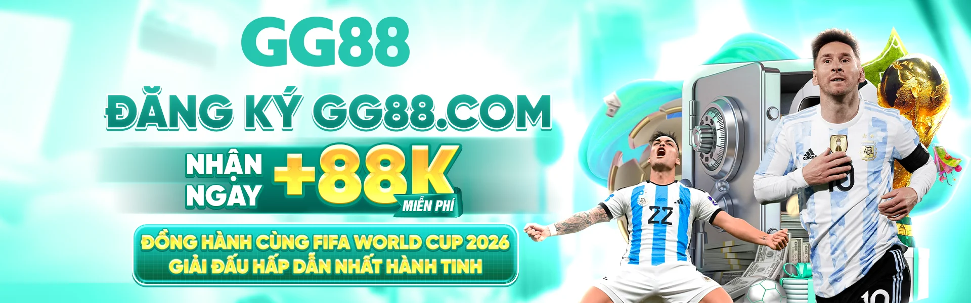 Đăng ký gg88.com nhận ngay 88k đồng hành cùng world cup